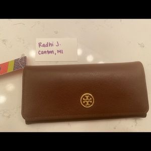 Tory Burch Robinson Wallet - New With Tags